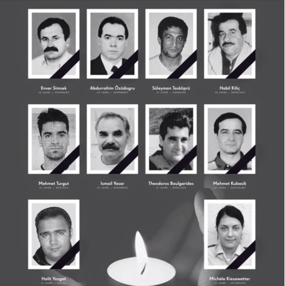 Gedenke an die Opfer des NSU #KeinSchlussstrich