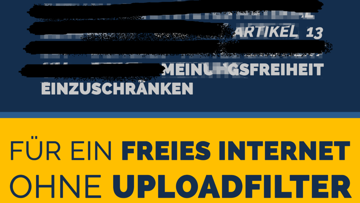 Pressemitteilung: Protest gegen Urheberrechtsreform