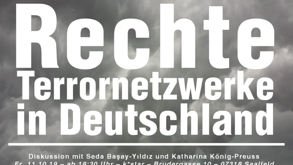 Veranstaltung: Rechte Terrornetzwerke in Deutschland