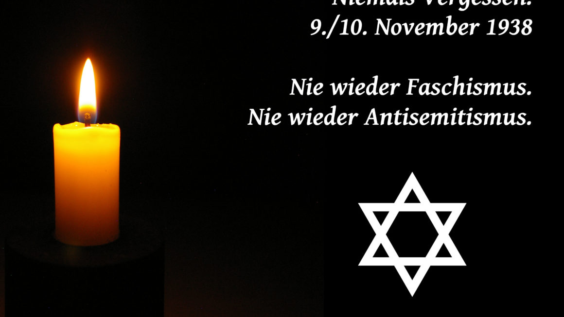 9. November – Bekämpfung des Antisemitismus weiterhin bedeutsam