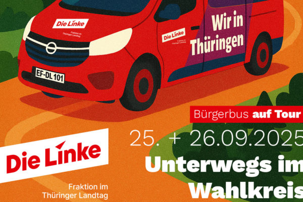 🚌 Für euch auf Achse! 🙌 – Unterwegs im Wahlkreis am 25. und 26. September