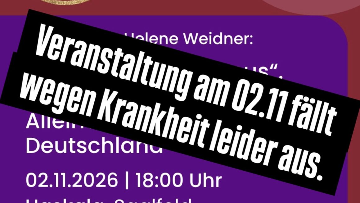 FÄLLT AUS!