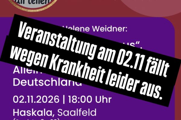 FÄLLT AUS!